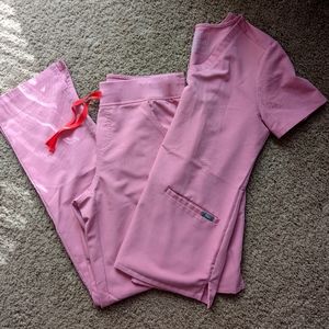 Figs Chalk Pink Scrubs